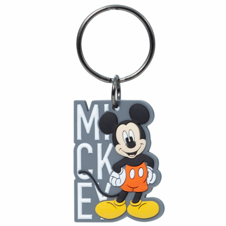 Mickey Mouse Big Name Keychain